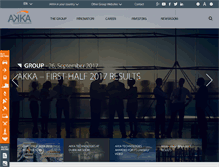 Tablet Screenshot of akka.eu
